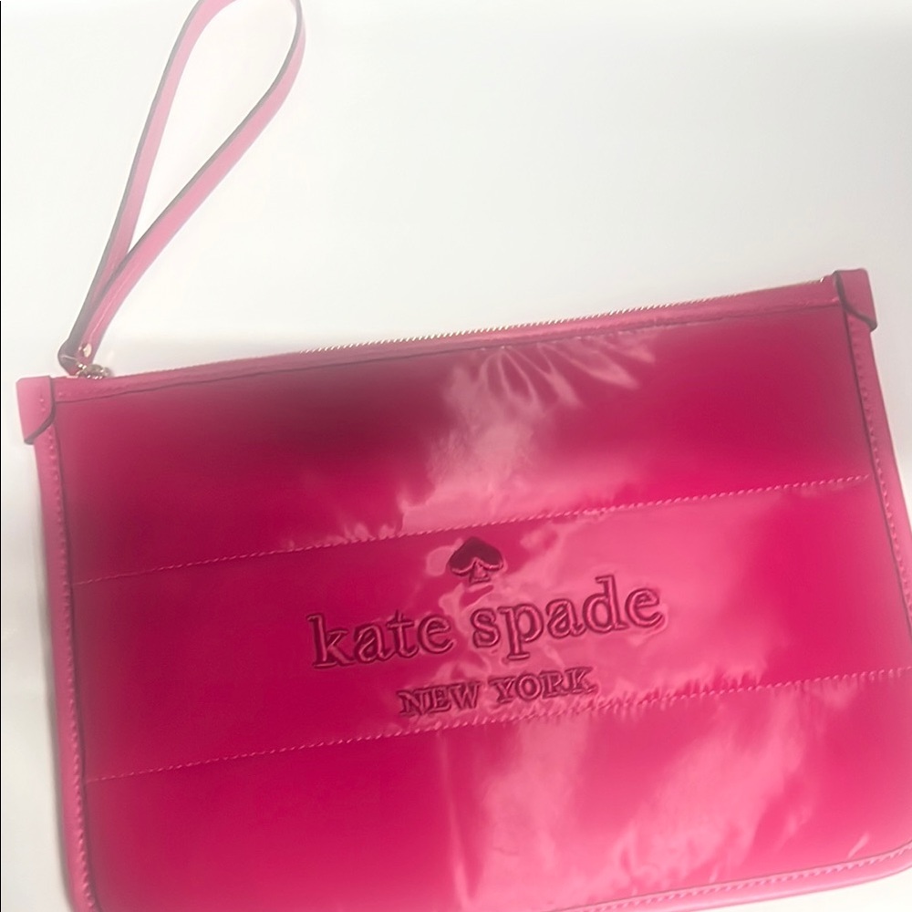 Kate Spade Pink Wristlet Clutch NWT